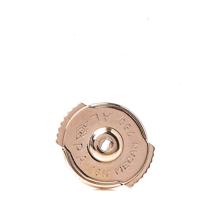 Cartier 18K Pink Yellow White Gold Diamond Trinity Drop Earrings 4 of 5