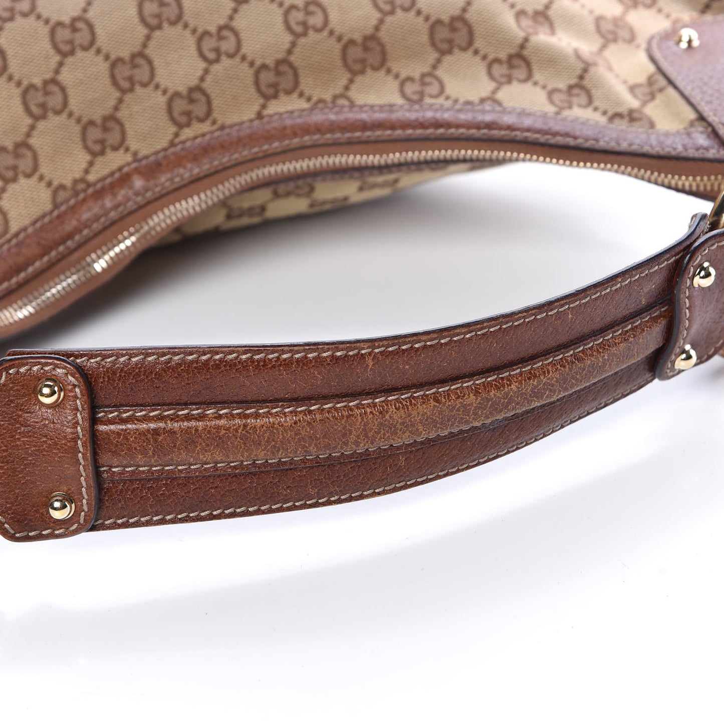 Monogram Bamboo Ring Hobo Brown