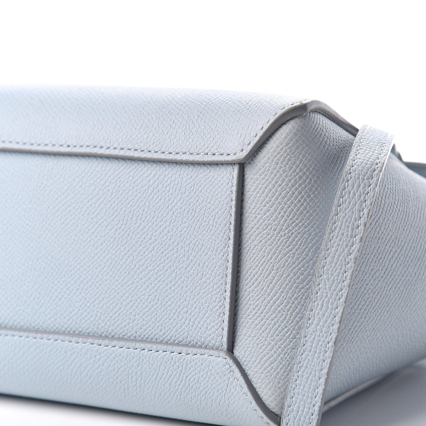Grained Calfskin Nano Belt Bag Mineral