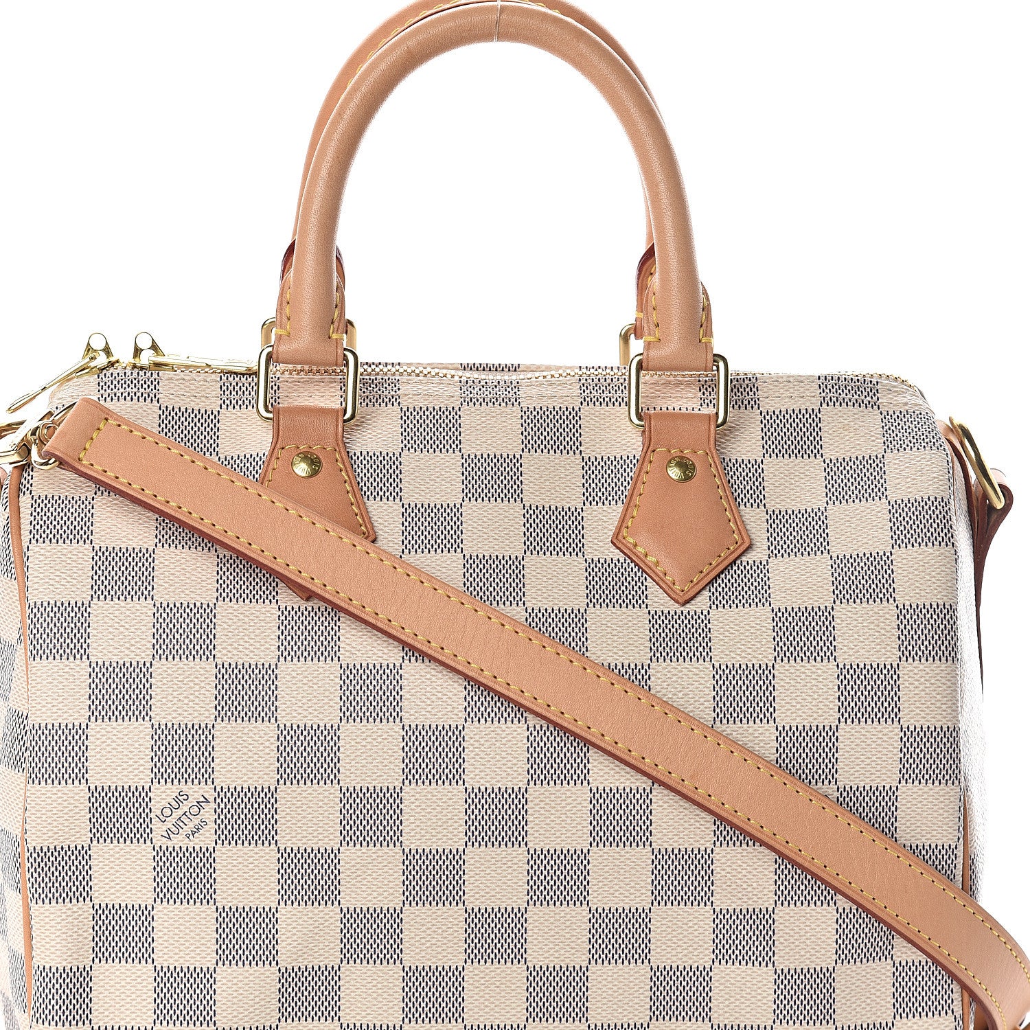 Louis Vuitton Damier Azur Speedy Bandouliere 25 6 of 9