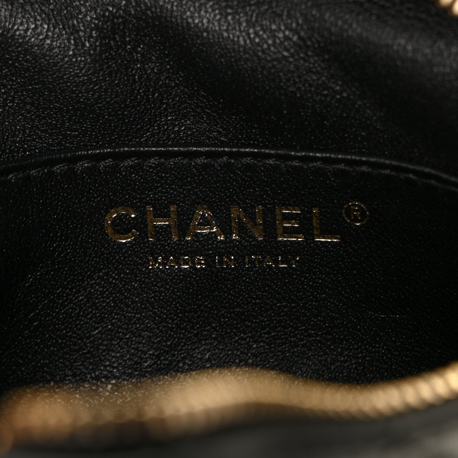 Chanel Aged Calfskin Quilted Mini Reissue Camera Case Black 6 of 9