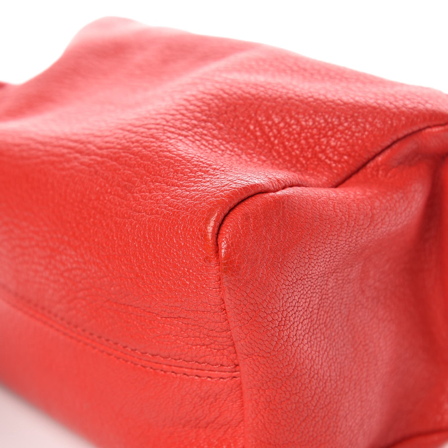 Sugar Goatskin Pandora Wristlet Red