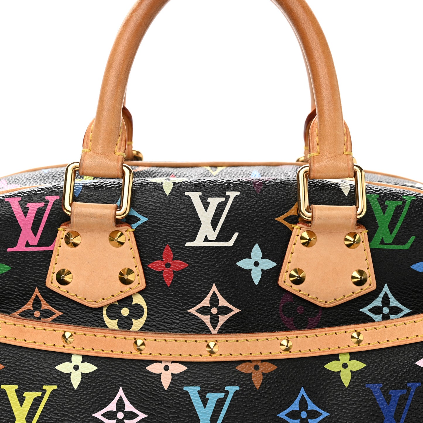 Monogram Multicolor Trouville Black