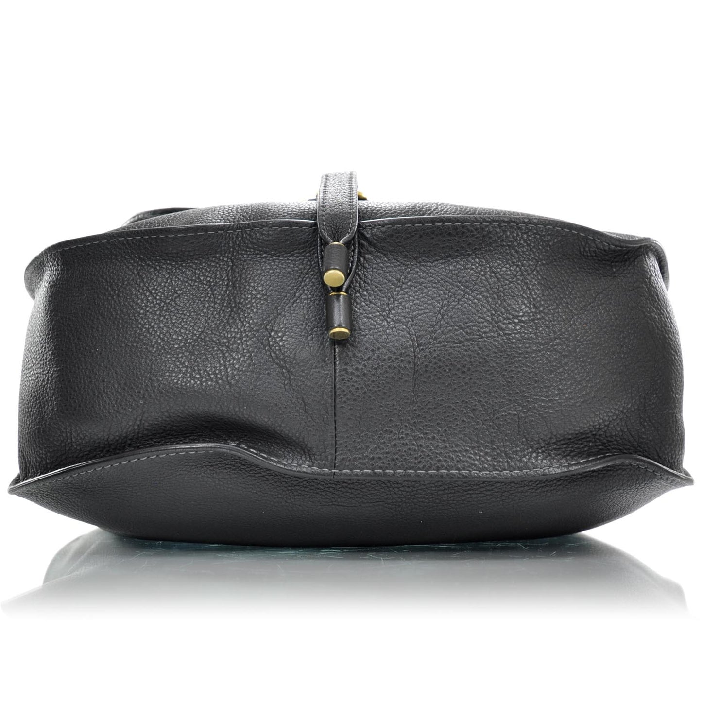 Leather Marcie Hobo Black