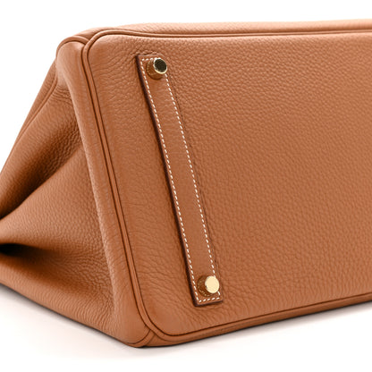 Hermes Togo Birkin 35 Gold 9 of 15