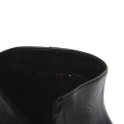 Saint Laurent Nappa Loulou Ankle Zip Boot 36 Black 8 of 9