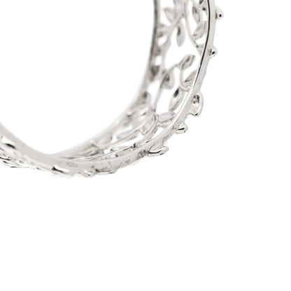 Tiffany Sterling Silver Paloma Picasso Olive Leaf Cuff Bracelet 4 of 4