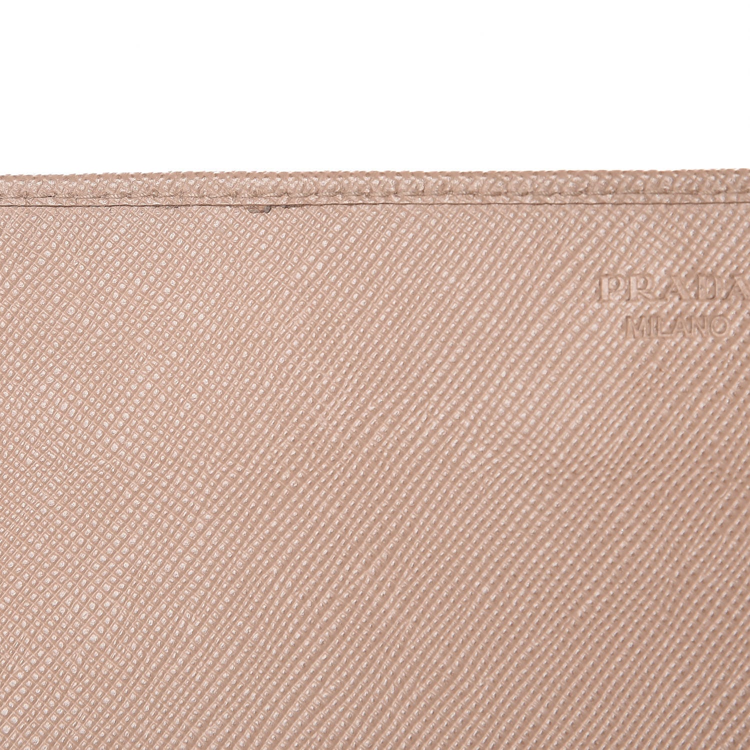 Prada Saffiano Metal Oro Chain Wallet Cammeo 8 of 12