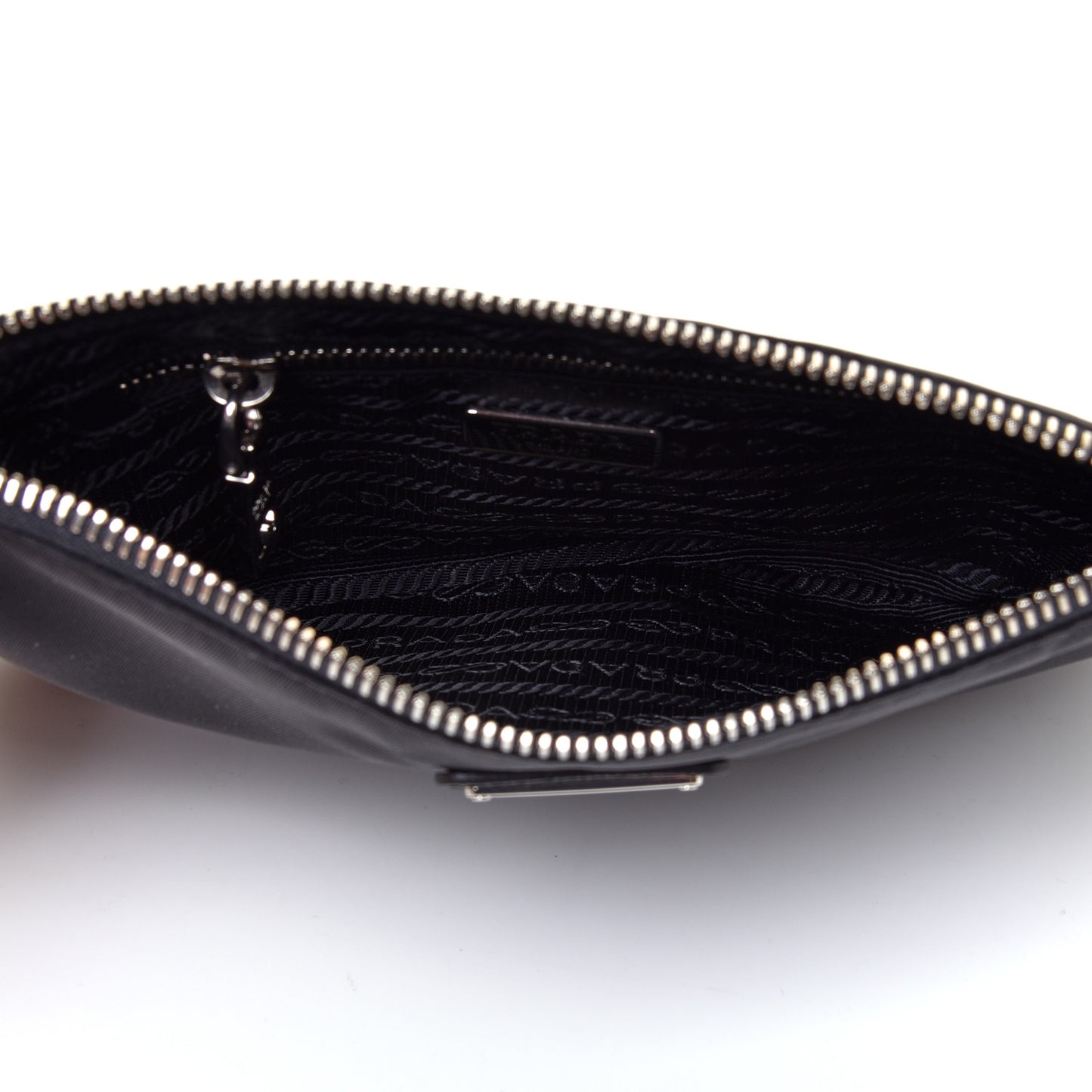 Tessuto Nylon Pouch Set Royal Black