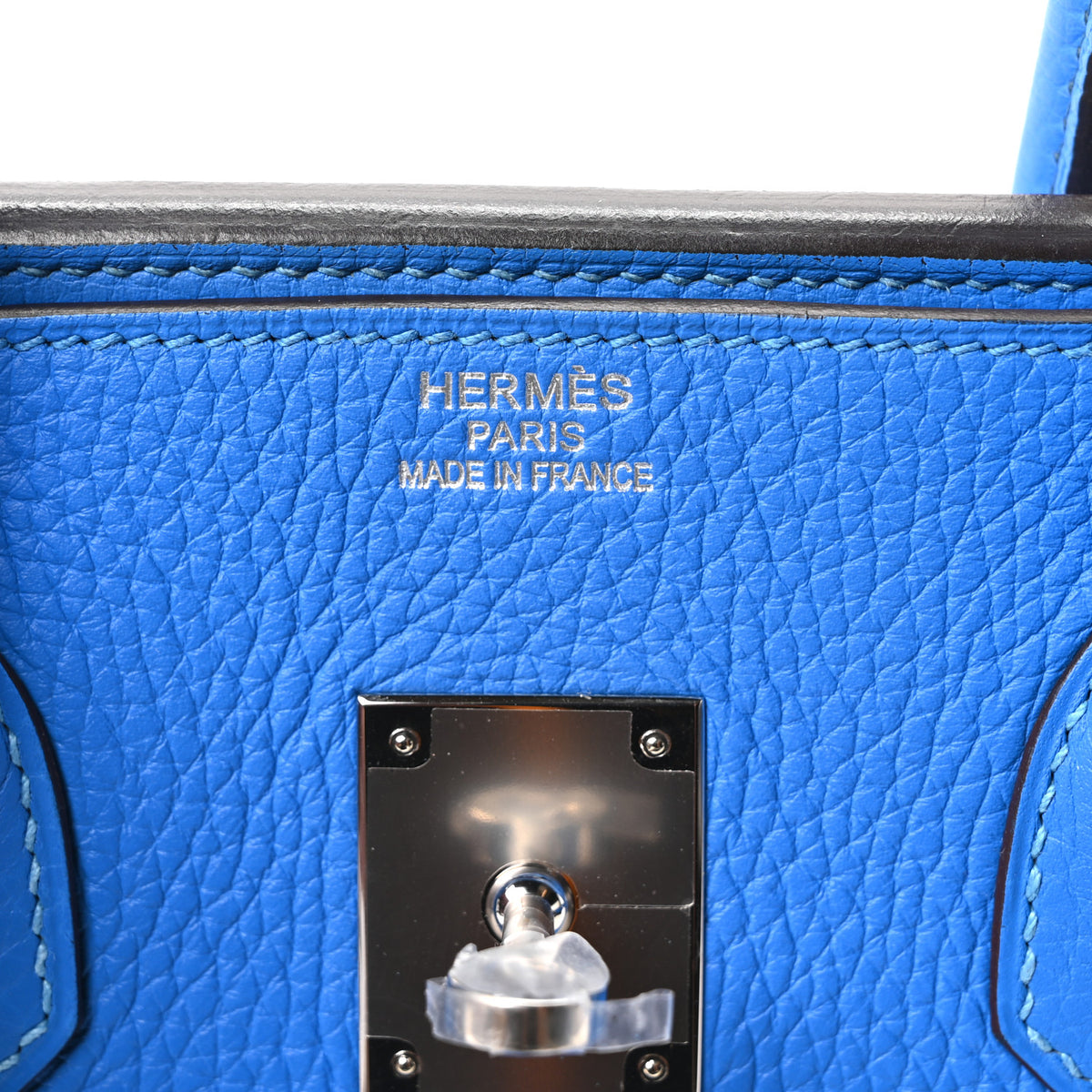 Hermes Togo BIRKIN 35 Bleu Hydra 6 of 10