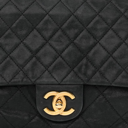 Chanel Iridescent Calfskin Large Chic Quilt Flap Black 8 of 10
