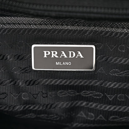 Prada Tessuto Nylon Saffiano Small Backpack Black 6 of 13