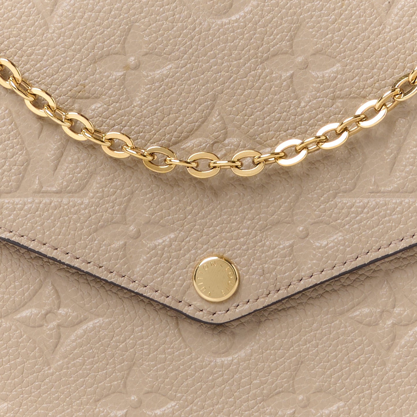 Empreinte Pochette Felicie Chain Wallet Tourterelle