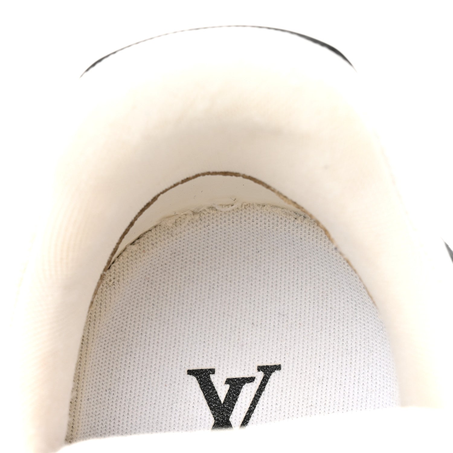 Louis Vuitton Calfskin Monogram Denim Mens LV Trainer Sneakers 11 Black 11 of 11