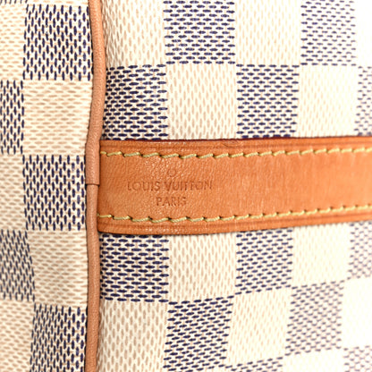 Louis Vuitton Damier Azur Speedy Bandouliere 30 10 of 13