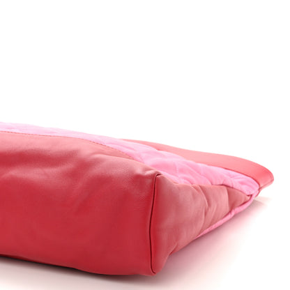 Chanel Lambskin Quilted Large 31 Shopping Bag Pink Light Red 10 of 10