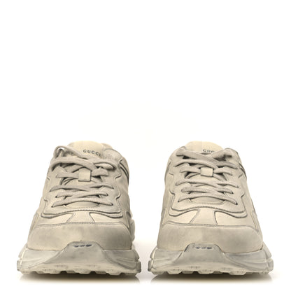 Gucci Soft Calfskin Mens Rhyton Sneakers 11.5 Ivory 3 of 15
