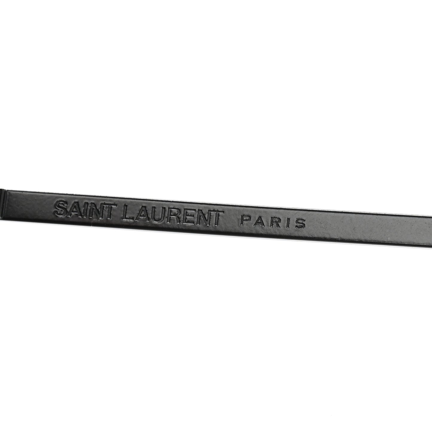 Acetate Rectangular SLM48SK Sunglasses Black
