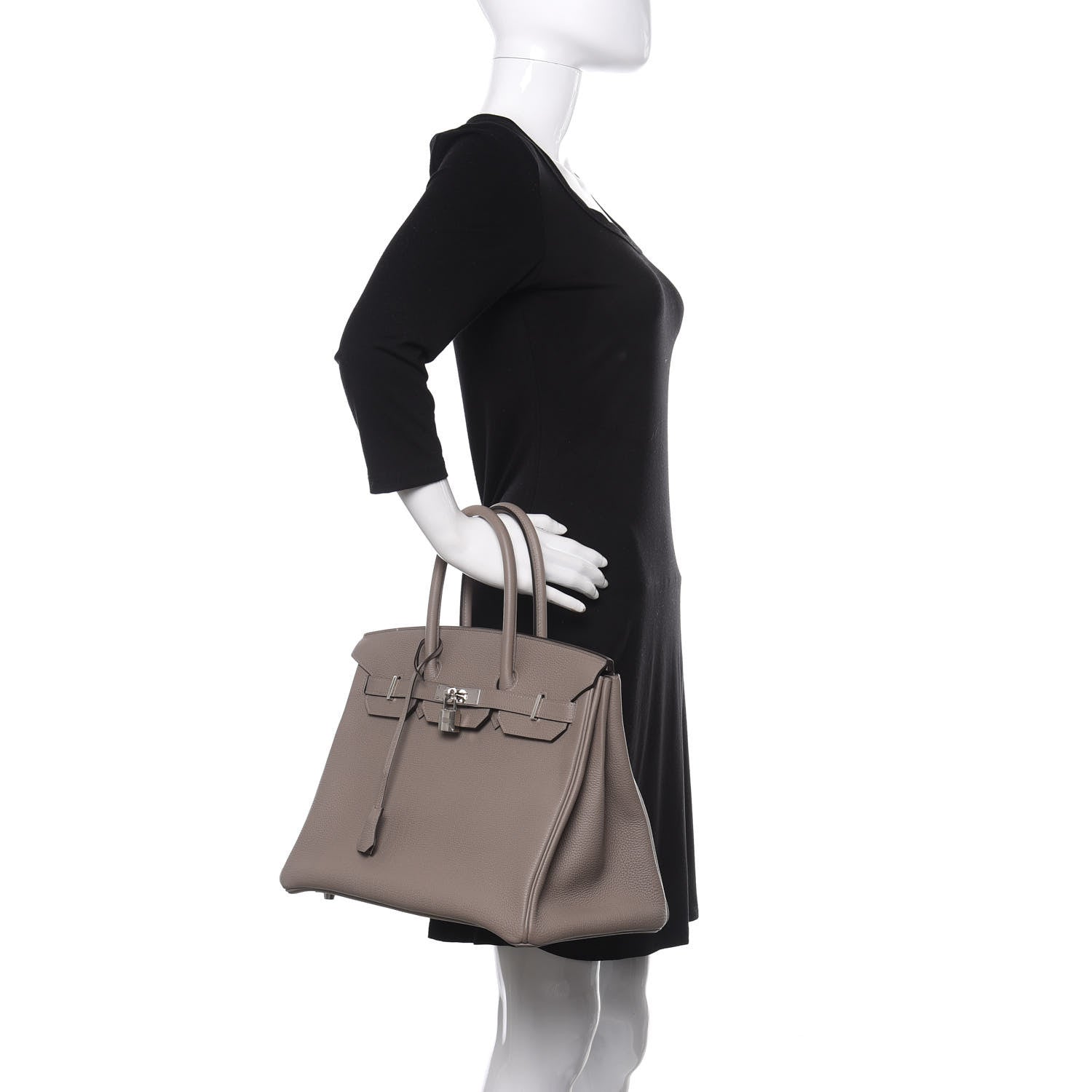 Hermes Togo Birkin 35 Gris Asphalte 2 of 10