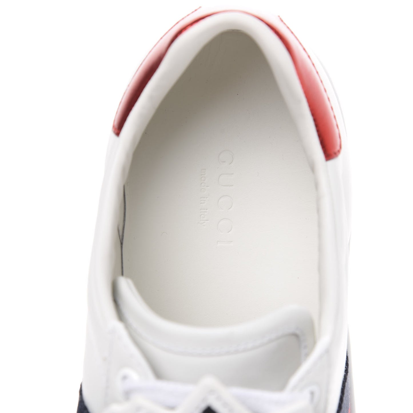 Calfskin Ayers Crystal Web Womens New Ace Pineapple Sneakers 37 White