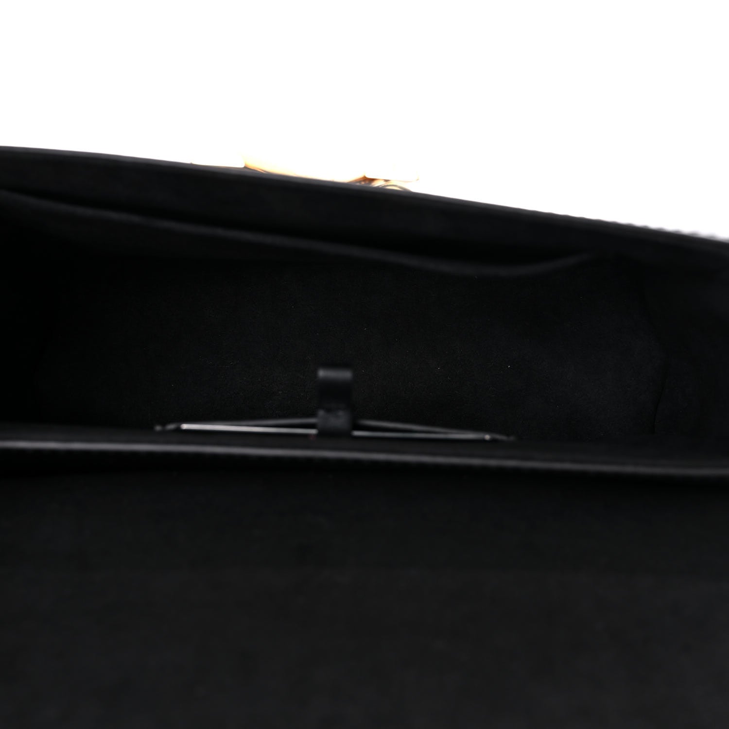 Louis Vuitton Veau Satin Monogram Twist Shoulder Bag MM Black 5 of 9