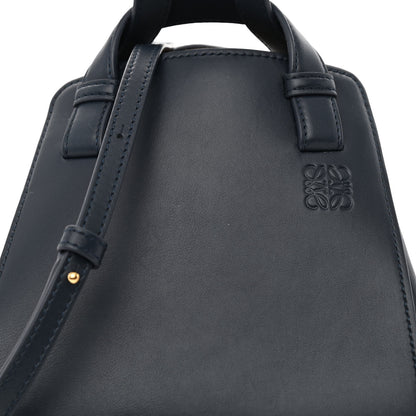 Loewe Calfskin Small Hammock Nugget Shoulder Bag Navy 7 of 9