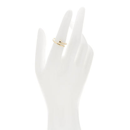Cartier 18K Yellow Gold Small Juste Un Clou Ring 53 6.25 2 of 5