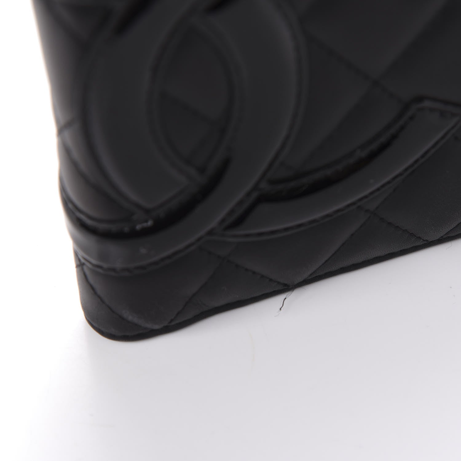 Chanel Calfskin Quilted Large Cambon Agenda Planner Black 11 of 12