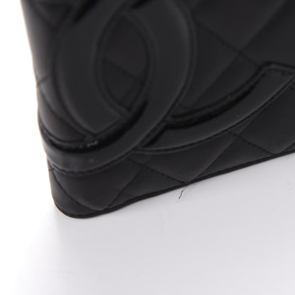 Chanel Calfskin Quilted Large Cambon Agenda Planner Black 11 of 12