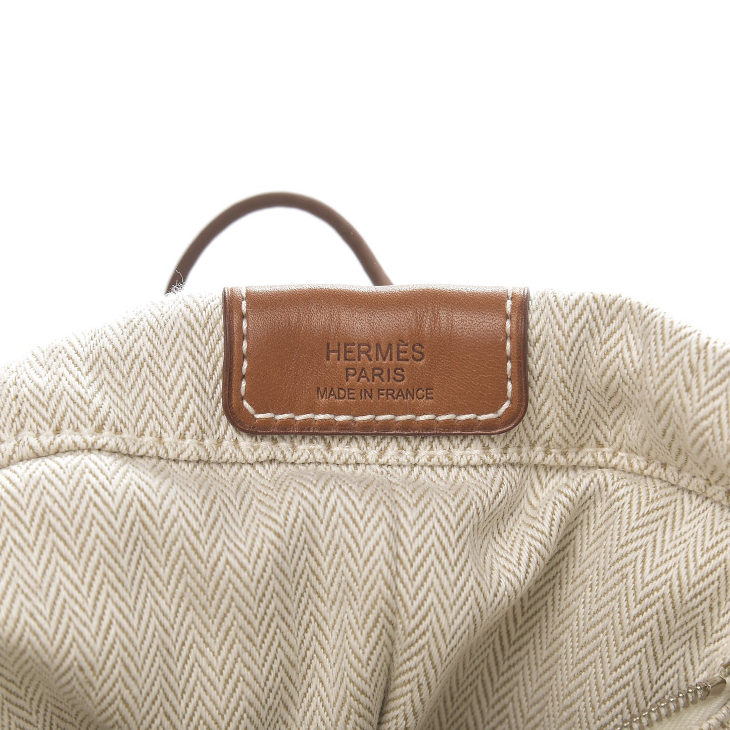 Canvas Barenia Fourbi 25 MM Pouch Naturel Fauve