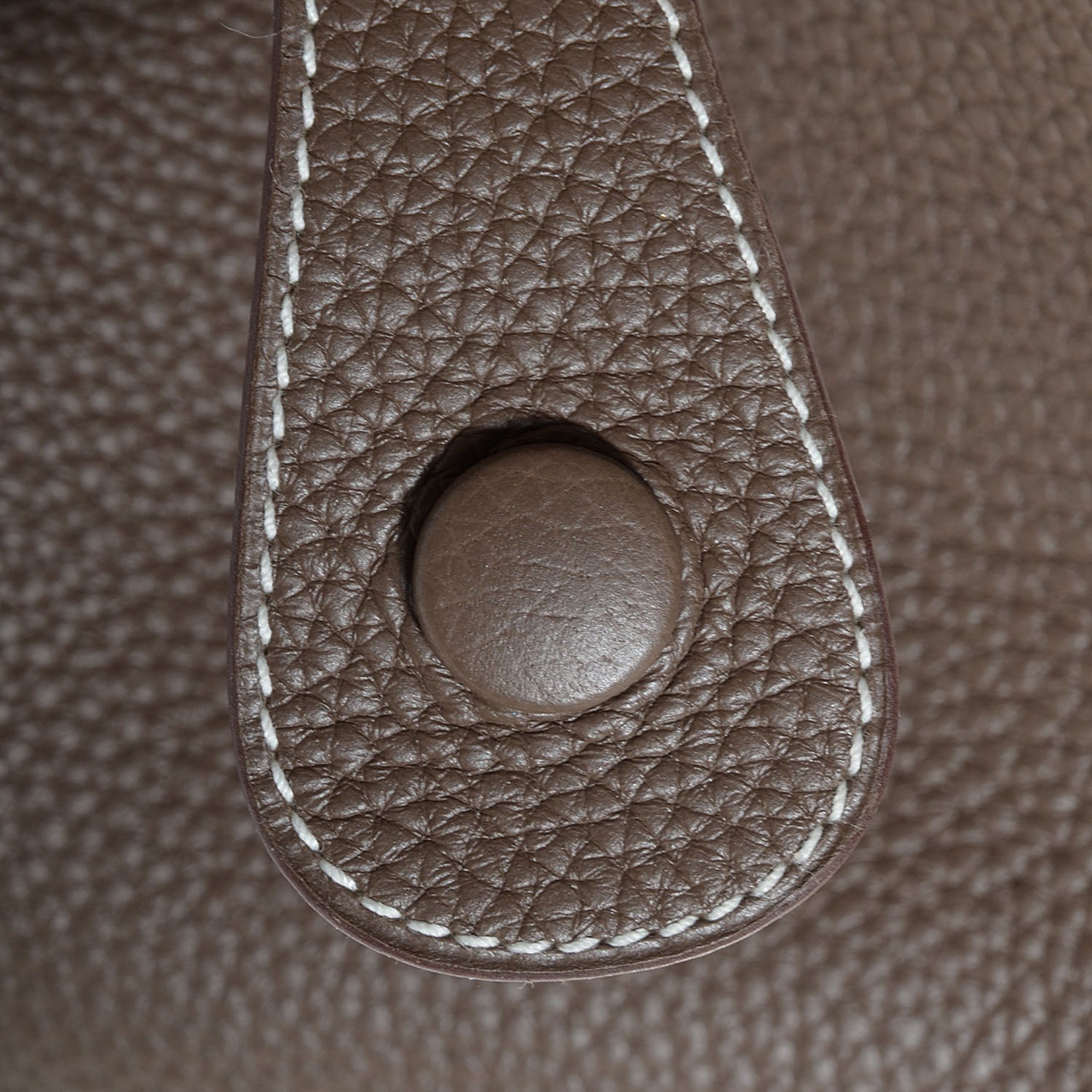 Hermes Taurillon Clemence Evelyne III GM Etoupe 13 of 16