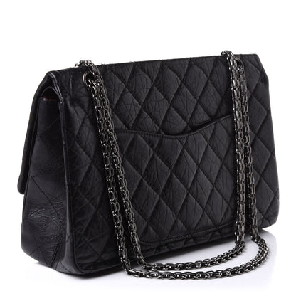 Chanel Aged Calfskin Quilted 2.55 Reissue 227 Flap Black 3 of 10