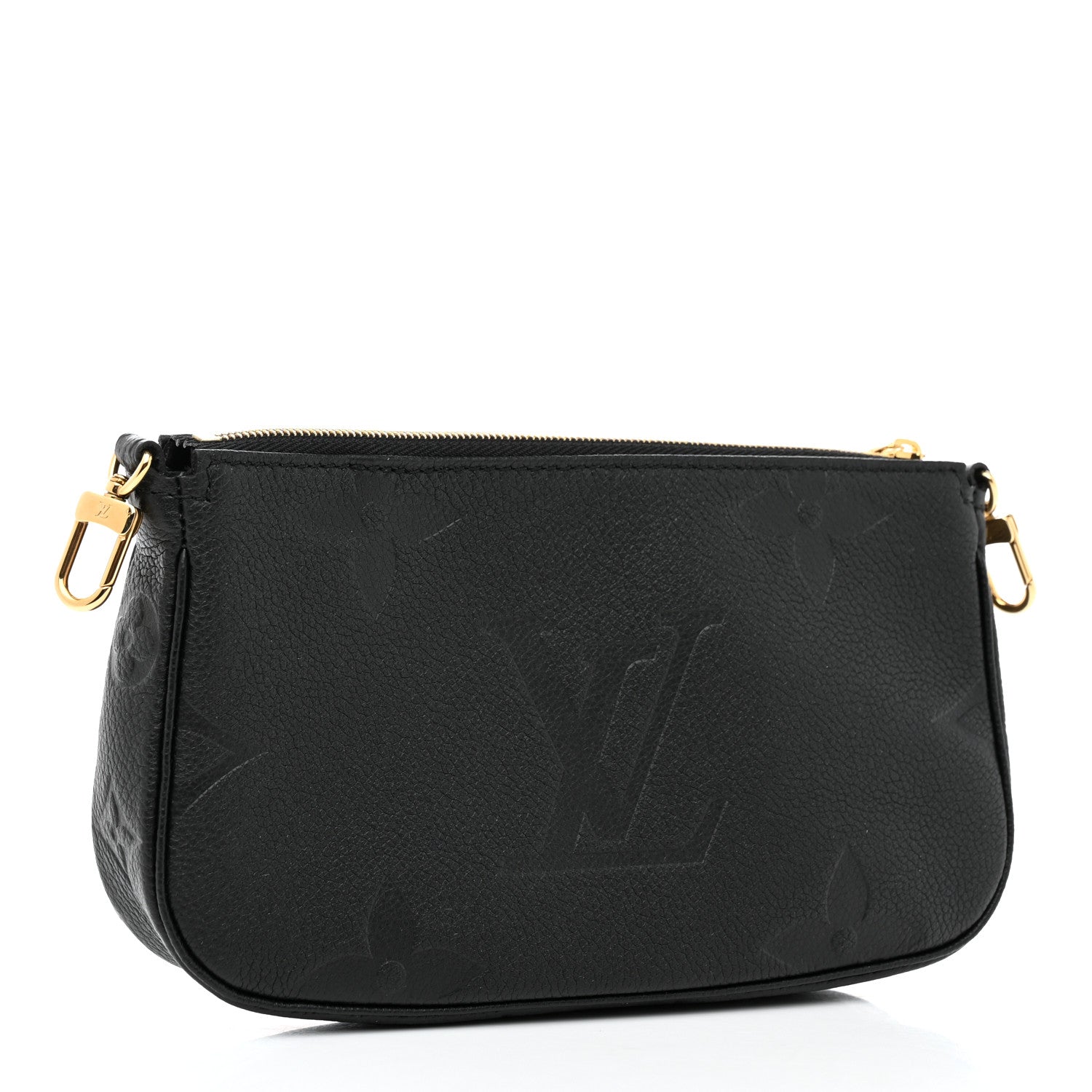 Louis Vuitton Empreinte Monogram Giant Multi Pochette Accessories Mini Pochette Black 3 of 7