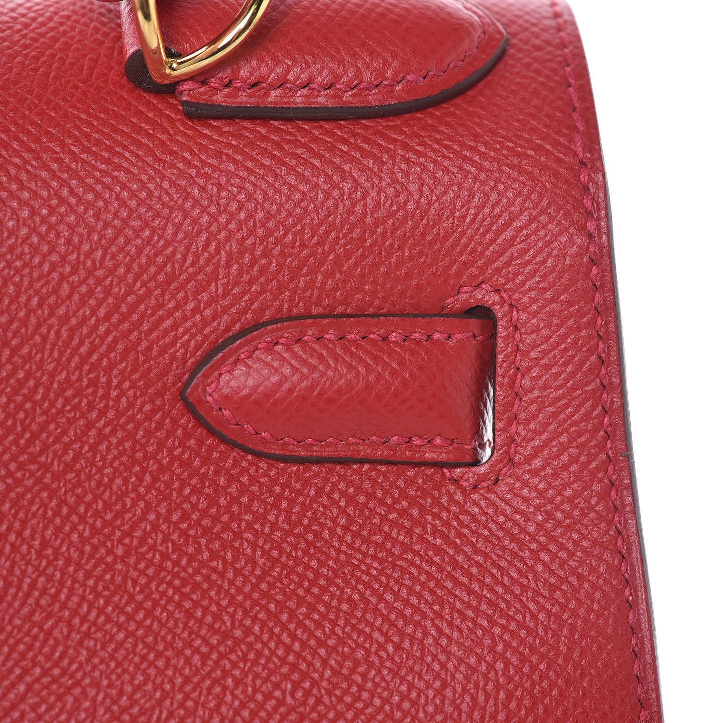 Epsom Kelly Sellier 28 Rouge Casaque