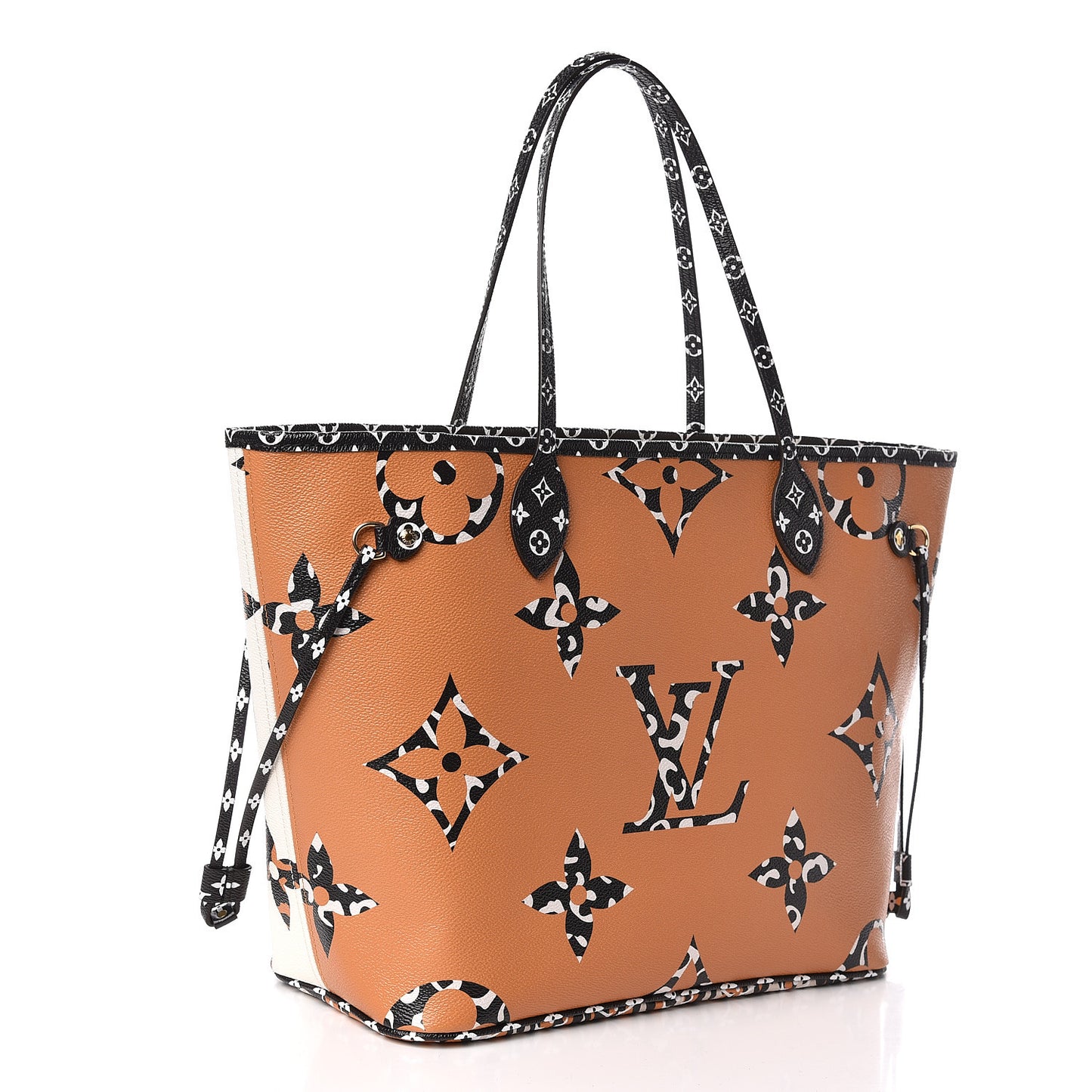 Monogram Giant Jungle Neverfull MM Ivory