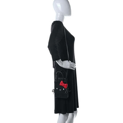 Balenciaga Calfskin Hello Kitty Phone Holder Bag Black 2 of 14