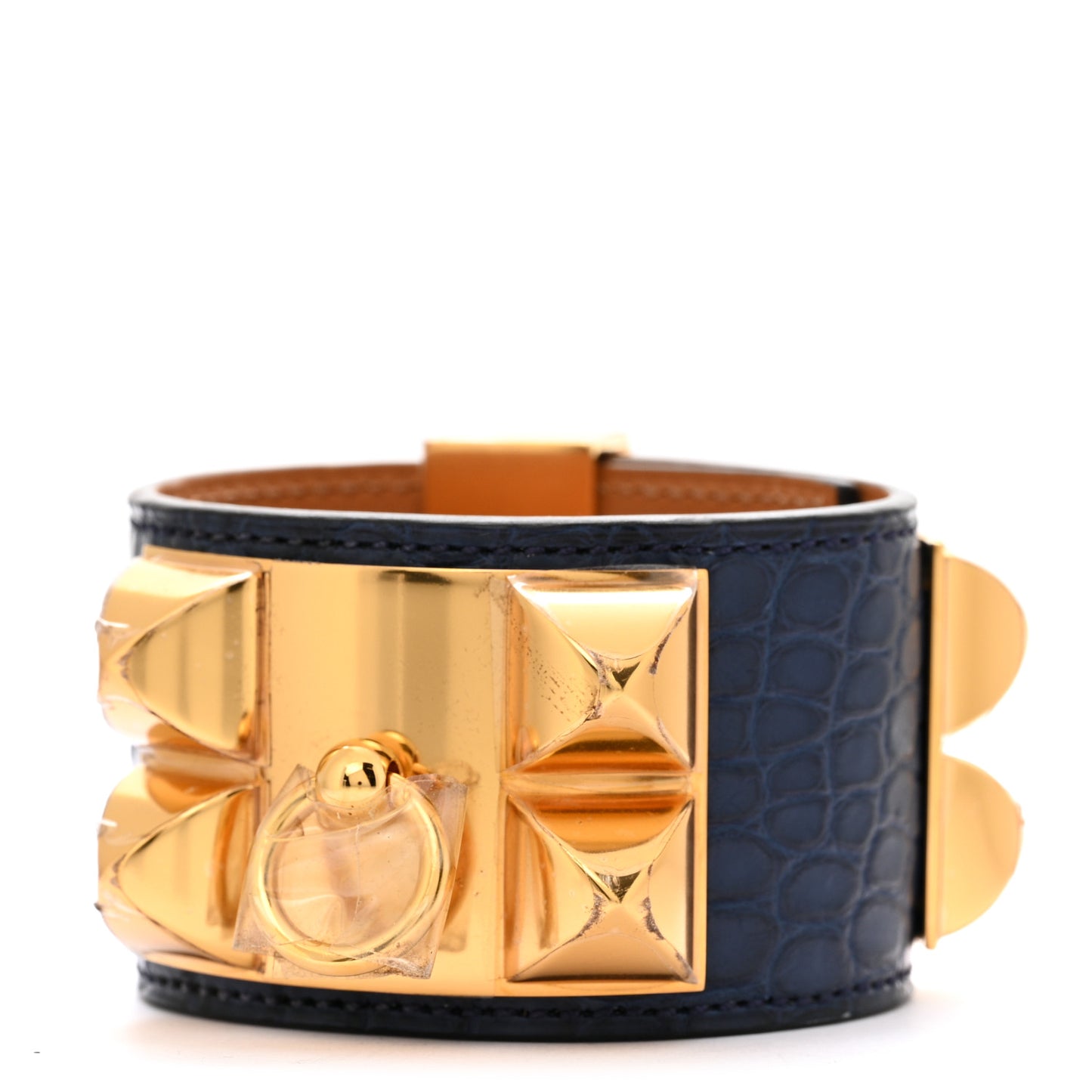 Matte Alligator Collier De Chien CDC Bracelet S Bleu De Malte