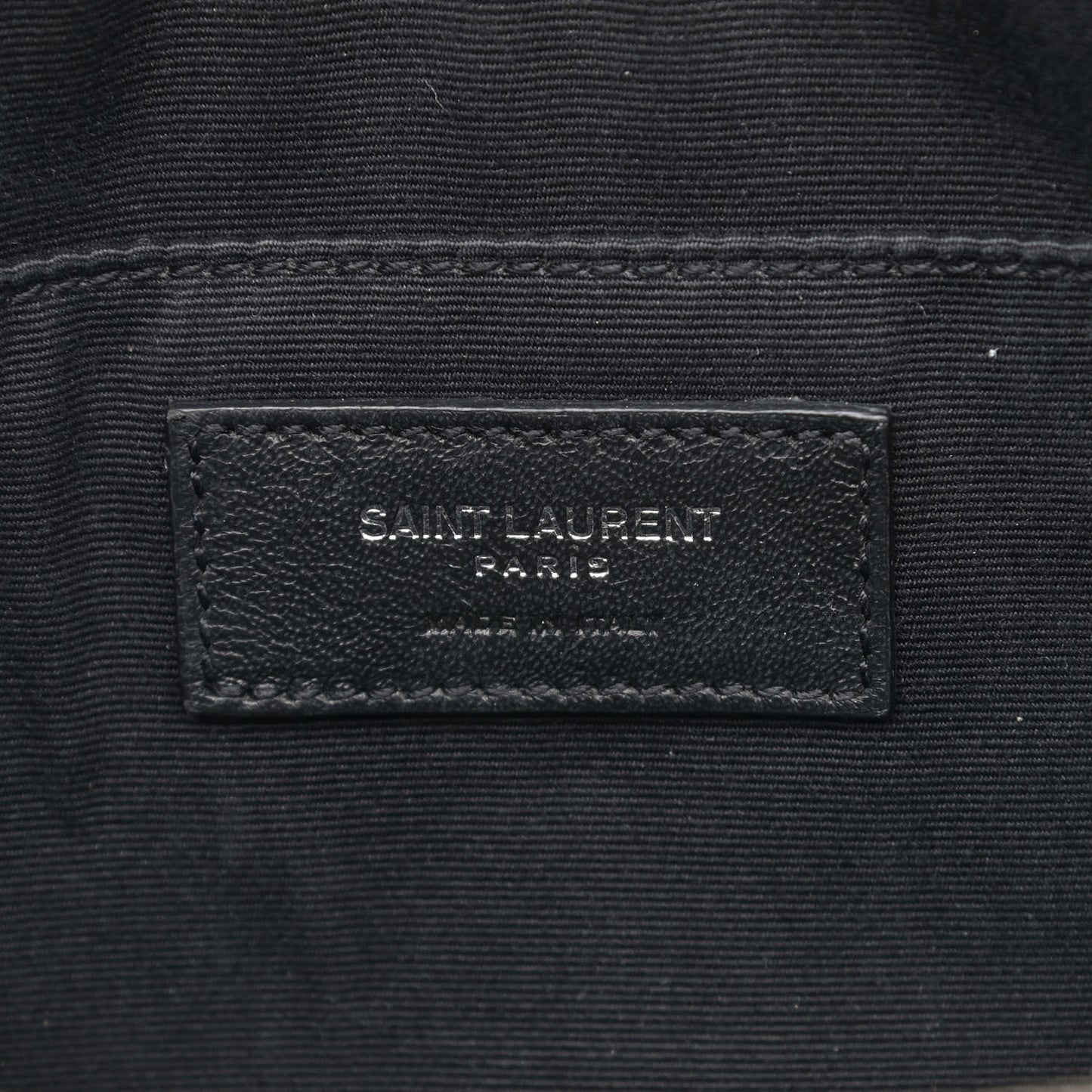 Raffia Canvas Monogram Lou Camera Bag Black