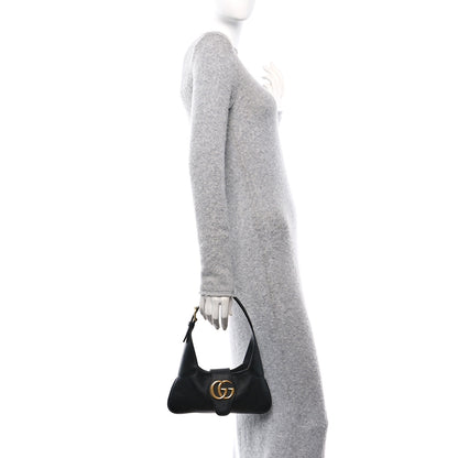 Gucci Goatskin Small GG Aphrodite Shoulder Bag Black 2 of 10