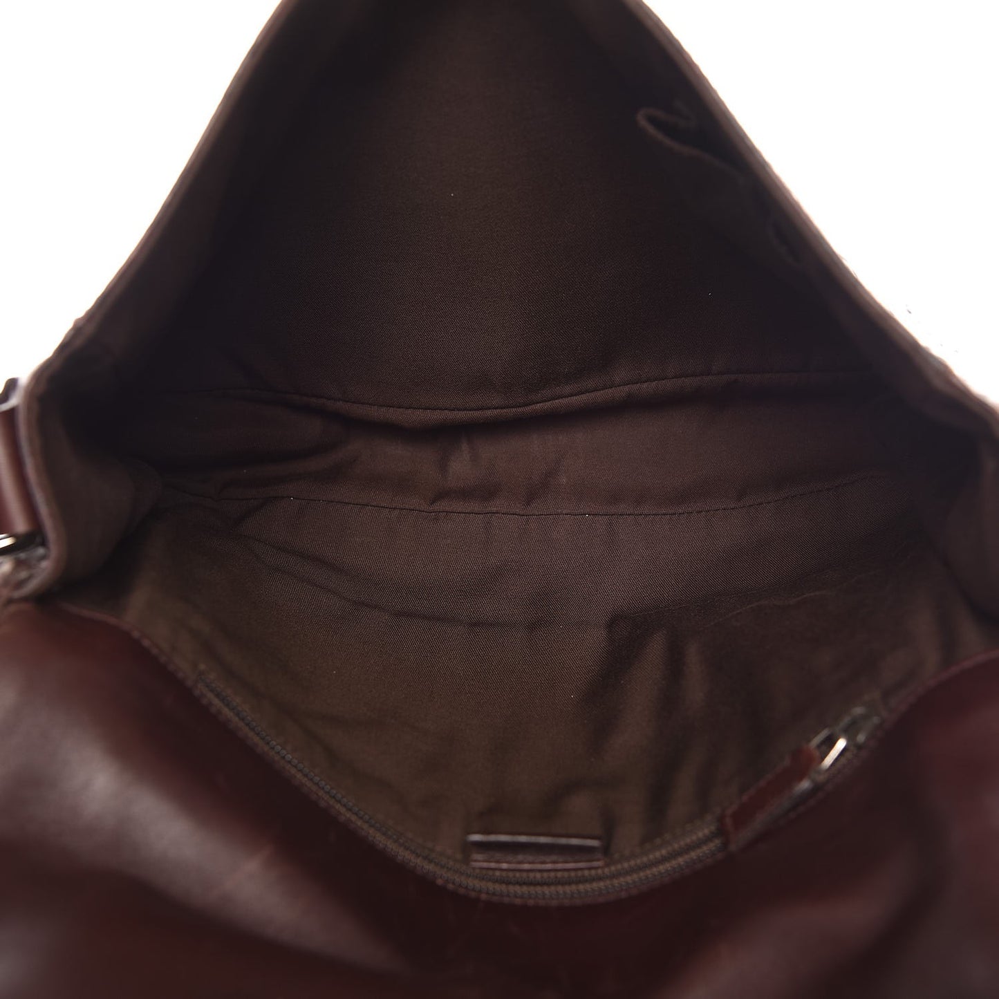 Guccissima Flap Messenger Bag Dark Brown