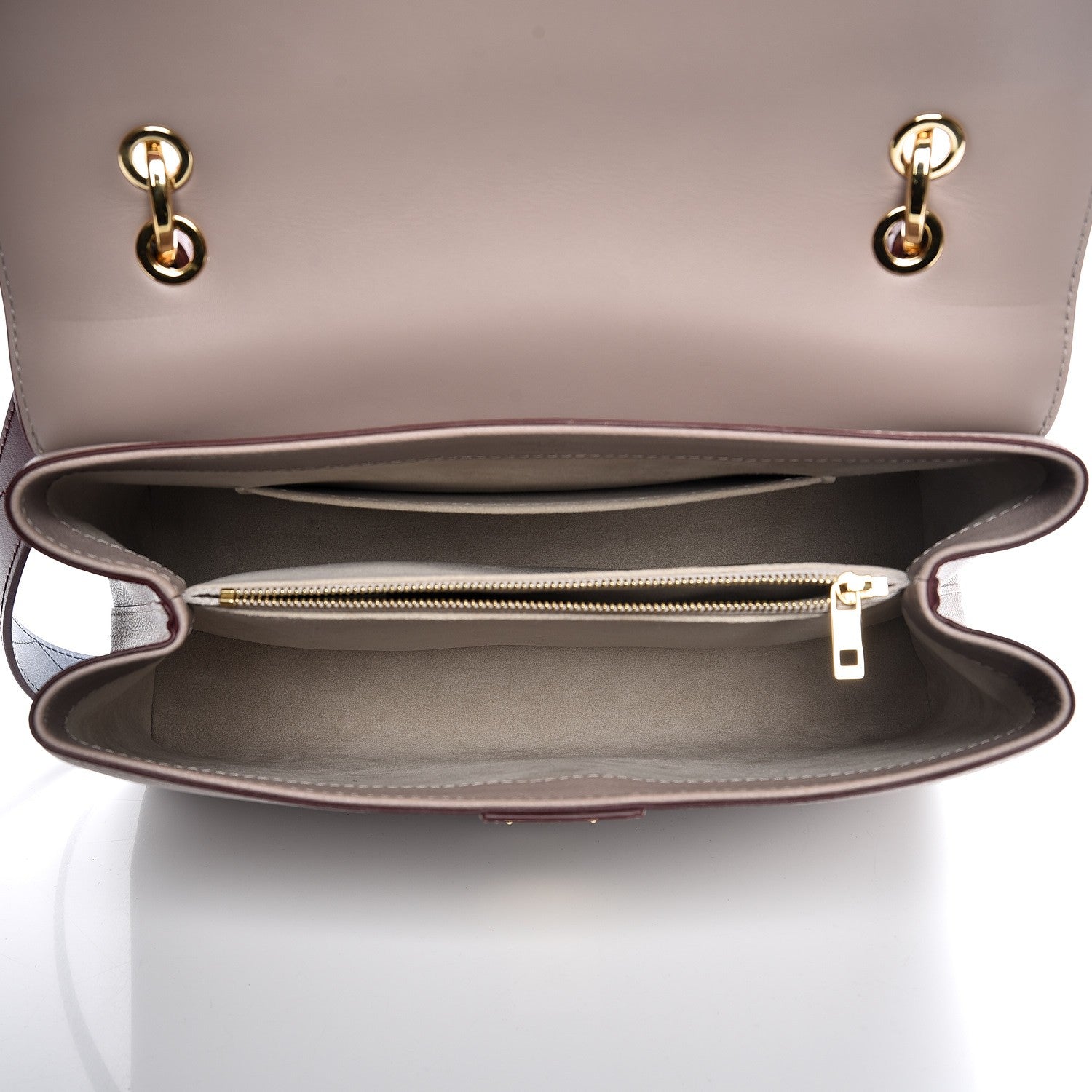 Louis Vuitton Calfskin Monogram Very One Handle Mastic Raisin 6 of 12