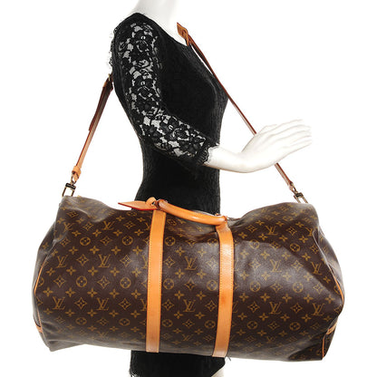 Louis Vuitton Monogram Keepall Bandouliere 55 2 of 7