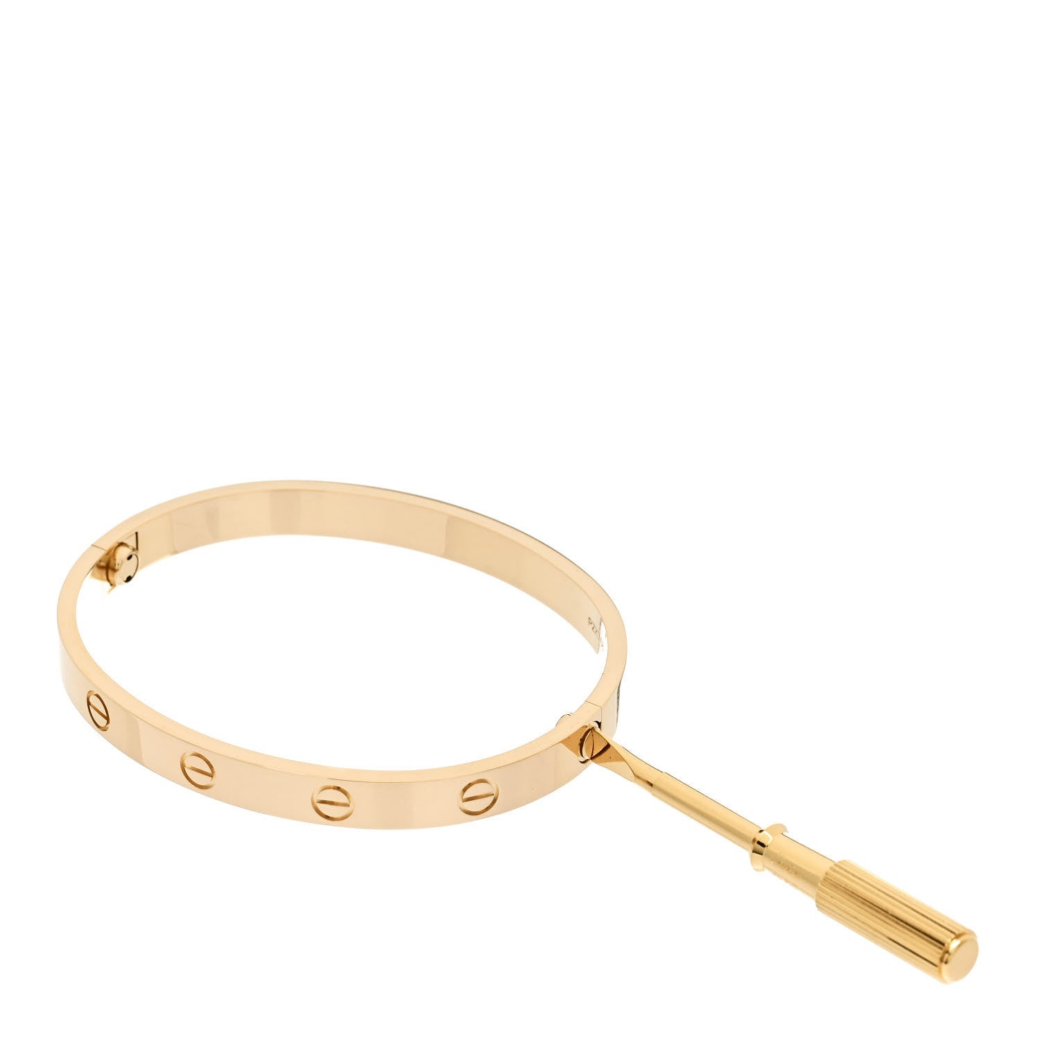 Cartier 18K Yellow Gold LOVE Bracelet 17 3 of 6