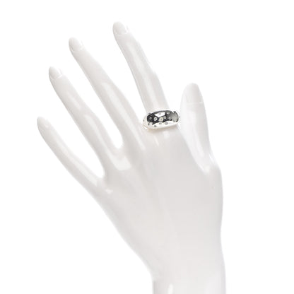 David Yurman Sterling Silver Diamond 11mm Pure Form Ring 54 7 2 of 5
