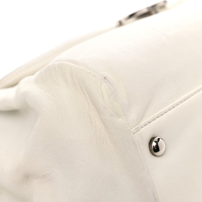 Chanel Lambskin Sensual Accordion Flap White 9 of 13