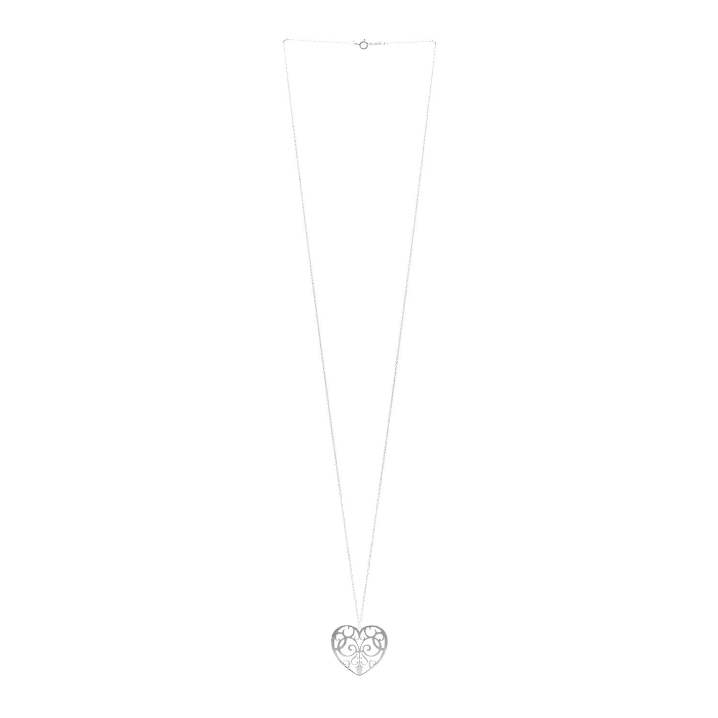 Sterling Silver Enchant Heart Pendant Necklace