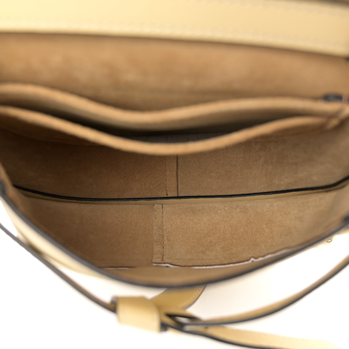 Calfskin Jacquard Mini Gate Dual Bag Butter