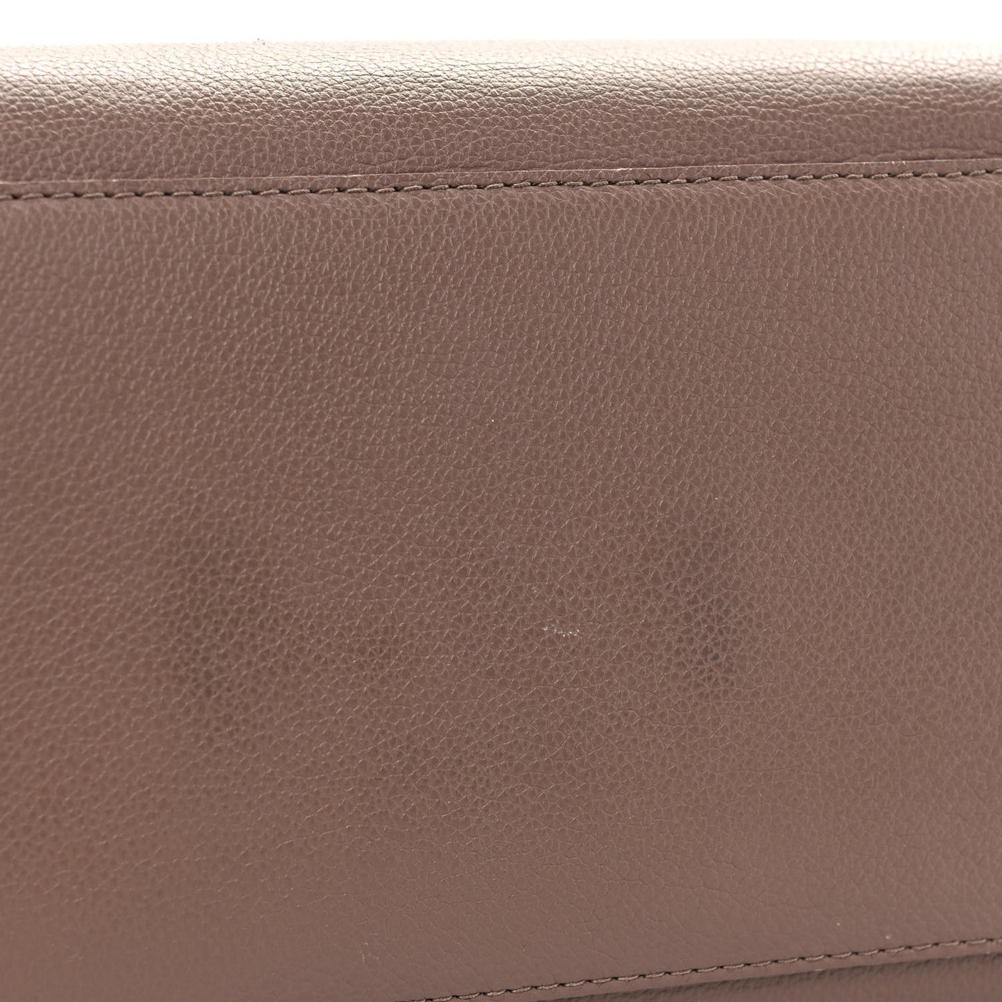 Calfskin Lockmeto Taupe Glace