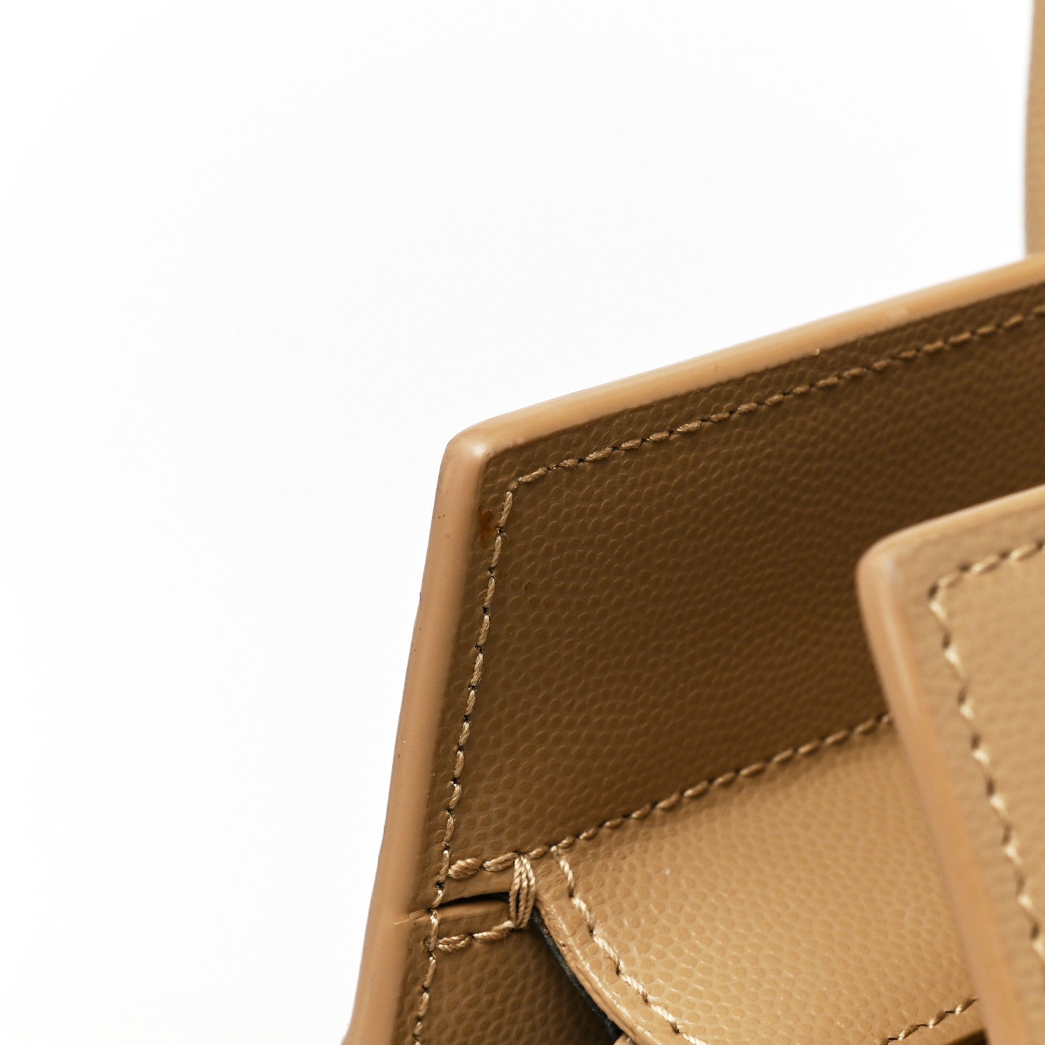 Saint Laurent Grain De Poudre Medium Uptown Tote Dark Beige 14 of 19