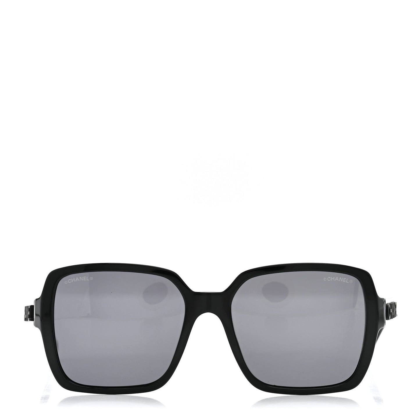 Acetate Square Sunglasses 5408 Black
